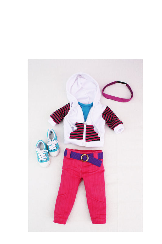 Pop and Lock Stripes Outfit